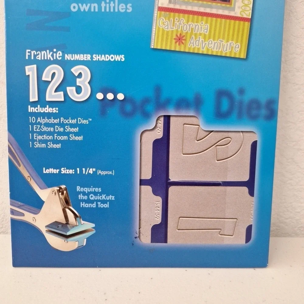 NEW SEALED Vintage QuicKutz FRANKIE 1 1/4